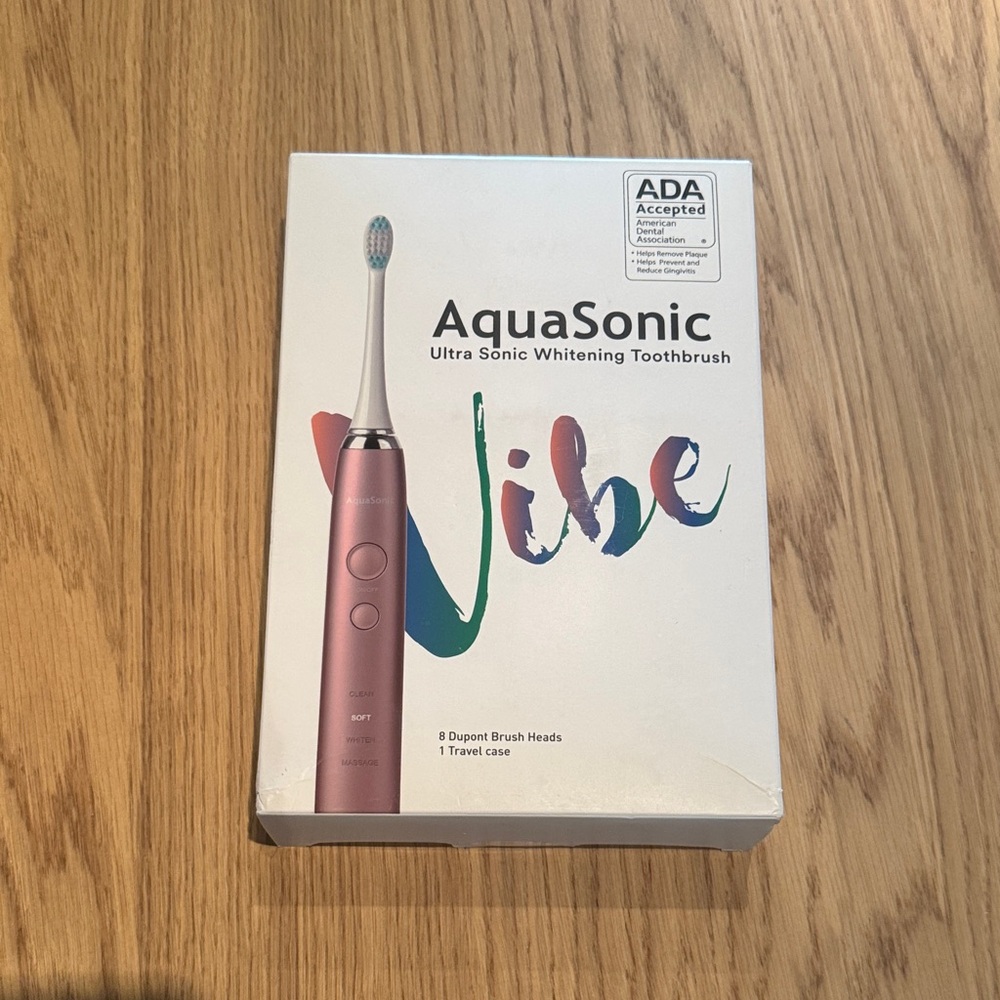 Aquasonic Toothbrush SEALED/UNOPENED Box - Brand New